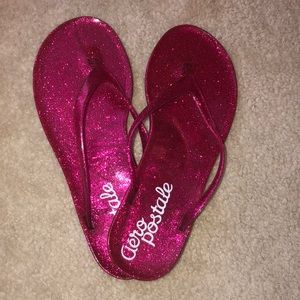 Pink Flip Flops size 7